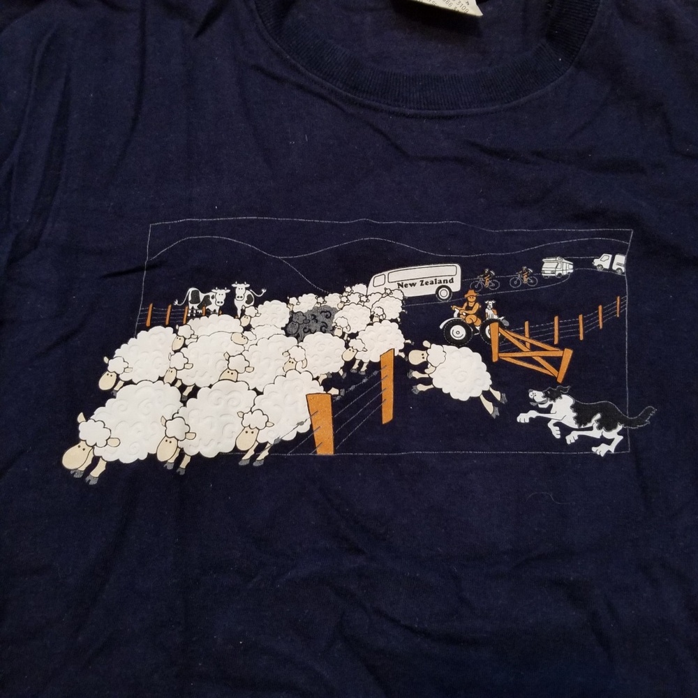 Far Out New Zealand Sheep Shirt